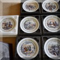 C08. Lafayette Legacy Collection porcelain collectible plates. 